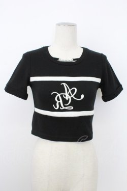 画像1: Ank Rouge / モノグラムロゴチビ M ブラック T-26-02-16-010-CA-TO-SA-ZT