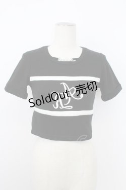 画像1: Ank Rouge / モノグラムロゴチビ M ブラック T-26-02-16-010-CA-TO-SA-ZT557