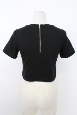 画像2: Ank Rouge / モノグラムロゴチビ M ブラック T-26-02-16-010-CA-TO-SA-ZT