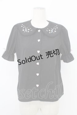 画像1: Lovely Tency / TT*INAエリシシュウBL M ブラック T-26-02-16-011-GO-BL-SA-ZT557