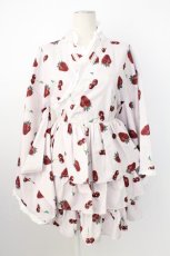 画像3: Ank Rouge / CHERRY BERRY PRINCESS　浴衣ワンピース M ピンク T-26-02-16-017-CA-OP-SA-ZT543 (3)