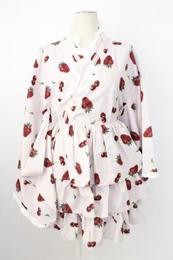 画像3: Ank Rouge / CHERRY BERRY PRINCESS　浴衣ワンピース M ピンク T-26-02-16-017-CA-OP-SA-ZT