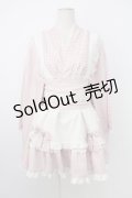 Ank Rouge / ギンガムメイド浴衣ドレス  ピンク T-26-02-16-018-CA-OP-SA-ZT543