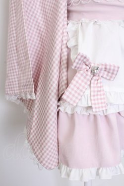 画像5: Ank Rouge / ギンガムメイド浴衣ドレス  ピンク T-26-02-16-018-CA-OP-SA-ZT