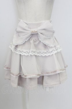 画像1: LIZ LISA / ビックリボンティアードスカート 0 ピンク T-26-02-16-019-LO-PA-SA-ZT