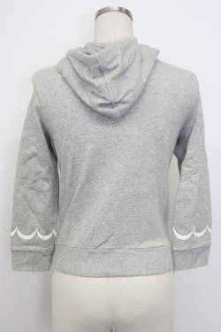 画像2: MILK / Sugar cakeパーカー  グレーＸ白 T-26-02-17-021-ML-TO-SA-ZT