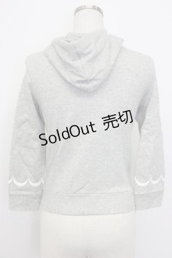 画像2: MILK / Sugar cakeパーカー  グレーＸ白 T-26-02-17-021-ML-TO-SA-ZT517