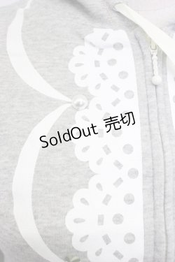 画像3: MILK / Sugar cakeパーカー  グレーＸ白 T-26-02-17-021-ML-TO-SA-ZT517