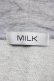 画像5: MILK / Sugar cakeパーカー  グレーＸ白 T-26-02-17-021-ML-TO-SA-ZT (5)