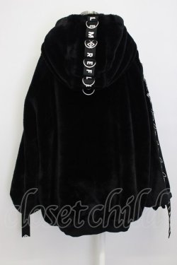 画像2: REFLEM / DリングロゴテープBIGフードブルゾン  黒Ｘ白 T-26-02-17-022-PU-JA-SA-ZTC027