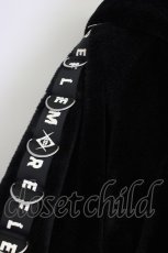 画像4: REFLEM / DリングロゴテープBIGフードブルゾン  黒Ｘ白 T-26-02-17-022-PU-JA-SA-ZTC027 (4)
