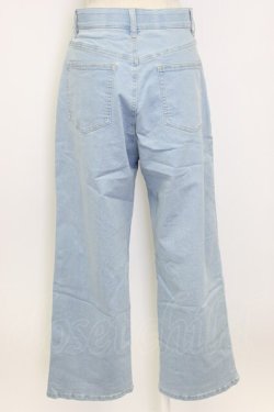 画像2: axes femme / 調整ボタン付デニムパンツ M ブリーチ T-26-02-17-029-AX-PA-SA-ZT