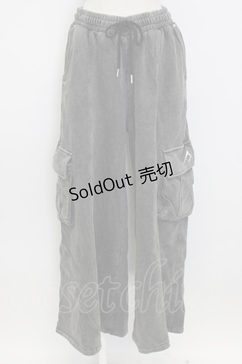 画像1: REFLEM / ヘビーワイドスウェットパンツ  グレー T-26-02-17-031-PU-PA-SA-ZT525 (1)