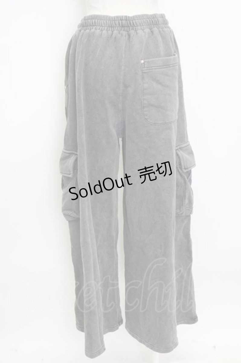 画像2: REFLEM / ヘビーワイドスウェットパンツ  グレー T-26-02-17-031-PU-PA-SA-ZT525 (2)