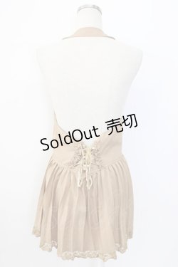 画像2: axes femme / ホルターロングベスト  アイボリー T-26-02-17-008-AX-TO-SA-ZT567
