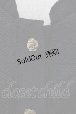 画像4: axes femme / 薔薇釦ビスチェ  ブラック T-26-02-17-010-AX-TO-SA-ZT551