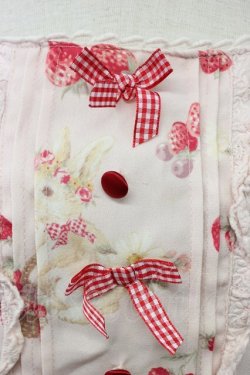 画像4: LIZ LISA / ラビットリボン柄ジャンスカ  ピンク T-26-02-17-015-LO-OP-SA-ZT