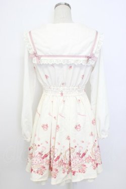 画像2: LIZ LISA / メイクアップラビット柄ワンピース  アイボリー T-26-02-17-016-LO-OP-SA-ZT