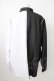 画像2: THICC / 肩ZIPシャツ  黒Ｘ白 T-26-02-18-002-PU-BL-SA-ZT (2)