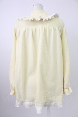 画像2: Nile Perch / フリルリボンジャケット  生成り T-26-02-18-017-LO-JA-SA-ZT