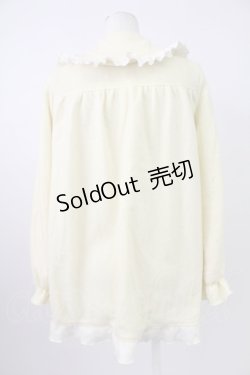 画像2: Nile Perch / フリルリボンジャケット  生成り T-26-02-18-017-LO-JA-SA-ZT