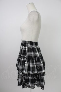 画像3: VOLCAN&APHRODITE / チェックスカート  黒チェック T-26-02-18-021-PU-SK-SA-ZT