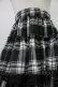 画像5: VOLCAN&APHRODITE / チェックスカート  黒チェック T-26-02-18-021-PU-SK-SA-ZT (5)