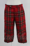 Jane Marple / タータンチェックパンツ  赤チェック T-26-02-18-023-JM-PA-SA-ZT