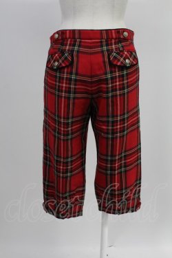 画像2: Jane Marple / タータンチェックパンツ  赤チェック T-26-02-18-023-JM-PA-SA-ZT