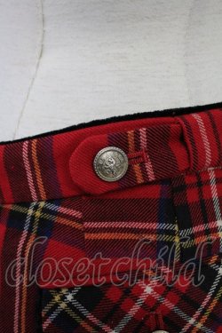 画像4: Jane Marple / タータンチェックパンツ  赤チェック T-26-02-18-023-JM-PA-SA-ZT