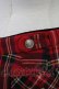 画像4: Jane Marple / タータンチェックパンツ  赤チェック T-26-02-18-023-JM-PA-SA-ZT (4)