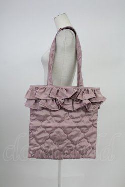 画像1: m petit by misako / キルティングトートバッグ  ピンク T-26-02-18-026-LO-BG-SA-ZT