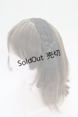 画像1: m petit by misako / AMレースカチューシャ  黒 T-26-02-18-033-LO-AC-SA-ZT486