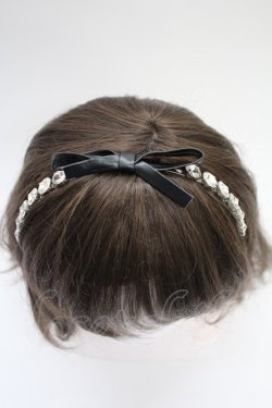 画像2: LOLITAその他(お買取対象外) / リボンビジューカチューシャ  クリア T-26-02-18-034-LO-AC-SA-ZT