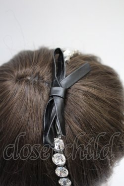 画像5: LOLITAその他(お買取対象外) / リボンビジューカチューシャ  クリア T-26-02-18-034-LO-AC-SA-ZT