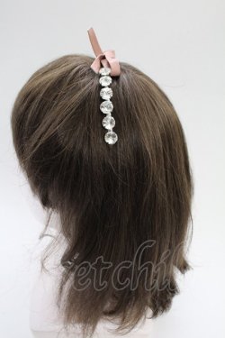 画像3: LOLITAその他(お買取対象外) / リボンビジューカチューシャ  クリア T-26-02-18-035-LO-AC-SA-ZT