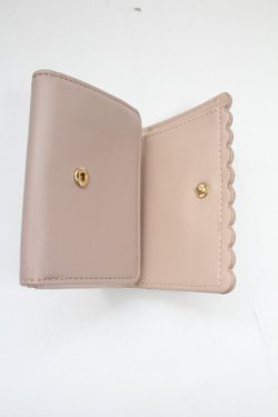 画像4: m petit by misako / リボン三つ折り財布  ピンク T-26-02-18-038-LO-ZA-SA-ZT