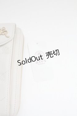 画像3: axes femme / 花モチーフキルトポシェット  キナリ T-26-02-18-039-AX-BG-SA-ZT