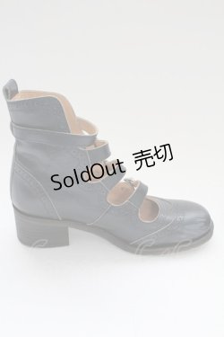 画像7: Jane Marple / 4連ストラップシューズ L ネイビー T-26-02-18-040-JM-SH-SA-ZT