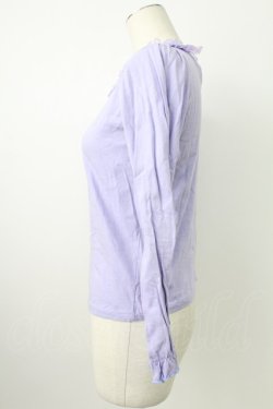 画像3: Nile Perch / 流れ星ワッペン襟カットソー  ラベンダー T-26-02-18-001-LO-TO-SA-ZT