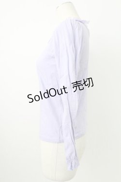 画像3: Nile Perch / 流れ星ワッペン襟カットソー  ラベンダー T-26-02-18-001-LO-TO-SA-ZT570