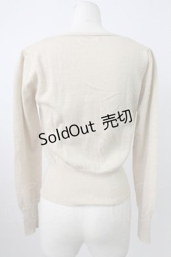 画像2: Emily Temple cute / フロントレースラメニットカーディガン  ゴールド T-26-02-18-006-ET-TO-SA-ZT