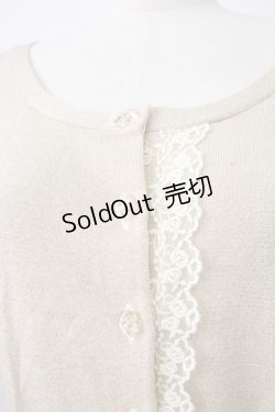 画像3: Emily Temple cute / フロントレースラメニットカーディガン  ゴールド T-26-02-18-006-ET-TO-SA-ZT