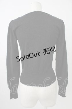 画像2: Emily Temple cute / ラメリボンニットカーディガン  黒ラメＸピンク T-26-02-18-010-ET-TO-SA-ZT