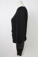 画像3: MILK / ハートポケットカーディガン  黒 T-26-02-18-012-ML-TO-SA-ZT570 (3)