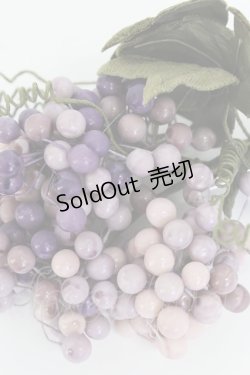 画像3: WONDERFUL WORLD / ブルーベリーコサージュ  パープルＸ緑 T-26-02-19-033-LO-AC-SA-ZT