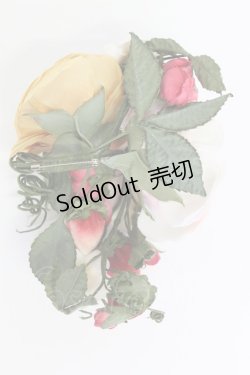 画像2: PINK HOUSE / エターナルローズコサージュ  赤ＸピンクＸ緑 T-26-02-19-035-LO-ZA-SA-ZT