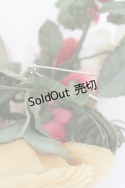 画像3: PINK HOUSE / エターナルローズコサージュ  赤ＸピンクＸ緑 T-26-02-19-035-LO-ZA-SA-ZT