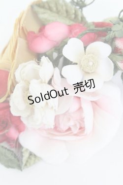 画像4: PINK HOUSE / エターナルローズコサージュ  赤ＸピンクＸ緑 T-26-02-19-035-LO-ZA-SA-ZT