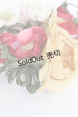 画像5: PINK HOUSE / エターナルローズコサージュ  赤ＸピンクＸ緑 T-26-02-19-035-LO-ZA-SA-ZT